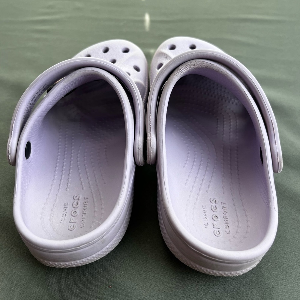 Crocs Light Purple color Girls Size  C11 - Picture 3 of 10